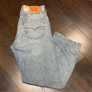 NWT! Levis 555 Relaxed Straight Fit Lightweight Blue Jeans Men's Size 34x30